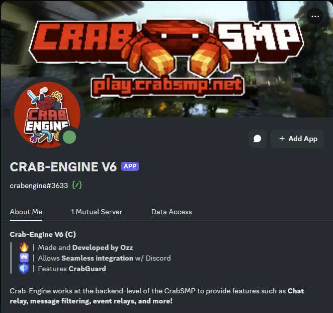 The Crab Engine